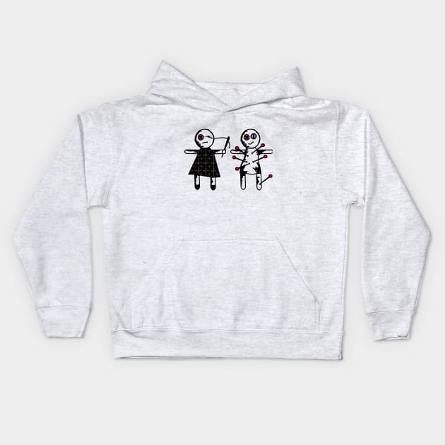 Voodoo Child Kids Hoodie by MarranArt